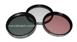 Crystal Optics 58mm 3 Piece Filter Kit/Set 