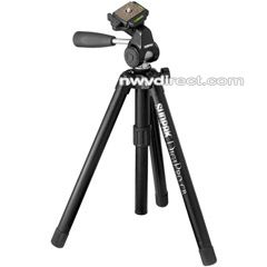 Sunpak 620-005B DigiPro Compact Tripod with All-Metal 4-Way Panhead