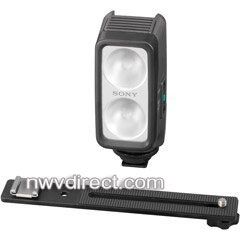 Sony HVL-20DMA Dual On Camera Video Light - 10 Watt or 20 Watt, Uses M Series Batteries