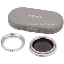 Sony VF-25CPKS 25mm Filter Kit - consists of: Circular Polarizer, UV Protector Filter and Case