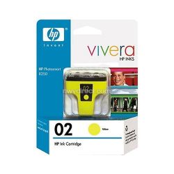 HP 02 Yellow Ink Cartridge (6 ml) 