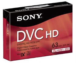 Sony DVM-63HD(R) 63 Minutes Mini DV HD Video Cassette