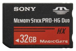 Sony 32GB Memory Stick PRO-HG Duo