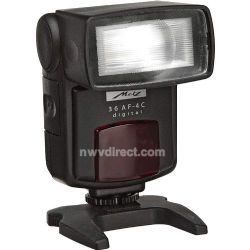 Metz 36AF-4C AF E-TTL II Shoe Mount Flash (Guide No. 98'/30 m at 50mm) for Canon EOS