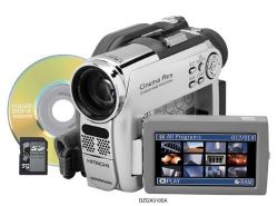 Hitachi DZ-GX3100A 1.3MP DVD Camcorder with 15x Optical Zoom