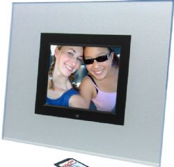 Tao 5.6 Inch  Digital Photo Frame - Silver Acryllic 