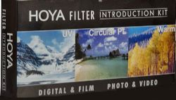 Hoya 67 mm Introductory Filter Kit - Ultraviolet (UV), Circular Polarizer, Warming Filter (Intensifier) and Nylon Pouch