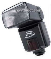 Digital Concepts 008952AF Digital Camera Power Zoom Flash For Olympus Or Panasonic Camera, Aka, (Targus Power Zoom Flash, TGDL38P)