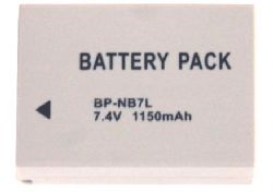 Canon By Digital Concepts NB-7L Lion Ion Extended Battery Pack For Canon G10 (7.4 volt 1150mah)