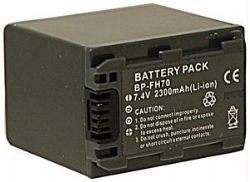 Sony By Vivitar NP-FH70 High Capacity Lithium Ion Battery For Sony Handycam (7.4 Volt, 2300 Mah)