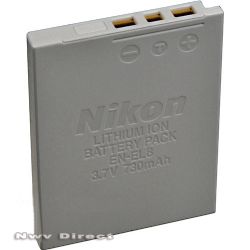 Nikon EN-EL8 Lithium-Ion Battery (3.7v 730mAh) for Coolpix P1, P2, S1, S2 & S3 Digital Camera