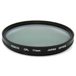 Zeikos ZE-CPL77 77mm Multi-Coated Circular Polarizer Filter