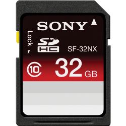 Sony 32GB SDHC Memory Card (Class 10)