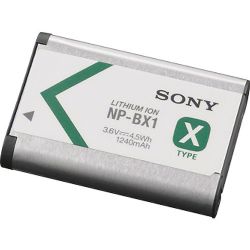 Sony NP-BX1 Rechargeable Lithium-Ion Battery Pack (3.6V, 1240mAh) 