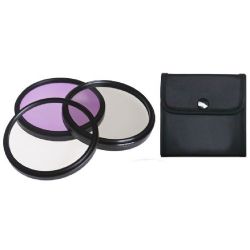 Sony DSC-HX400 3 Piece HD Lens Filter Kit (55mm)