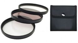 Panasonic Lumix DMC-FZ8 3 Piece Lens Filter Kit (Includes Lens Adapter)